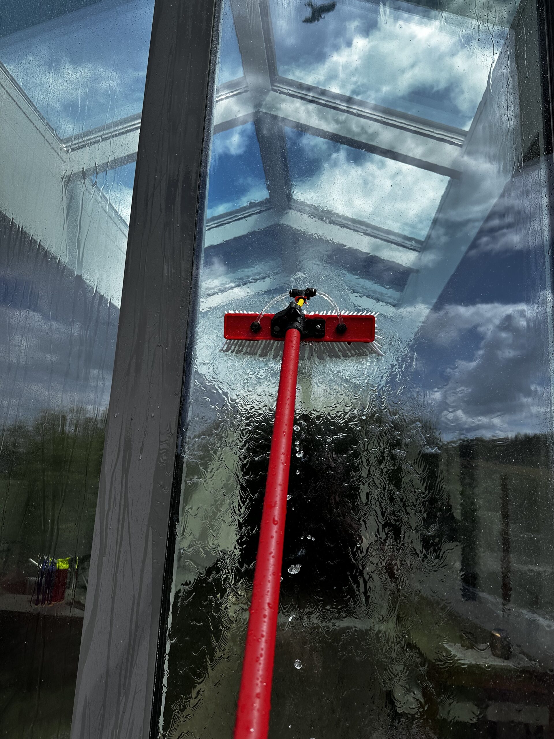 Glasreinigung mit CleanWin